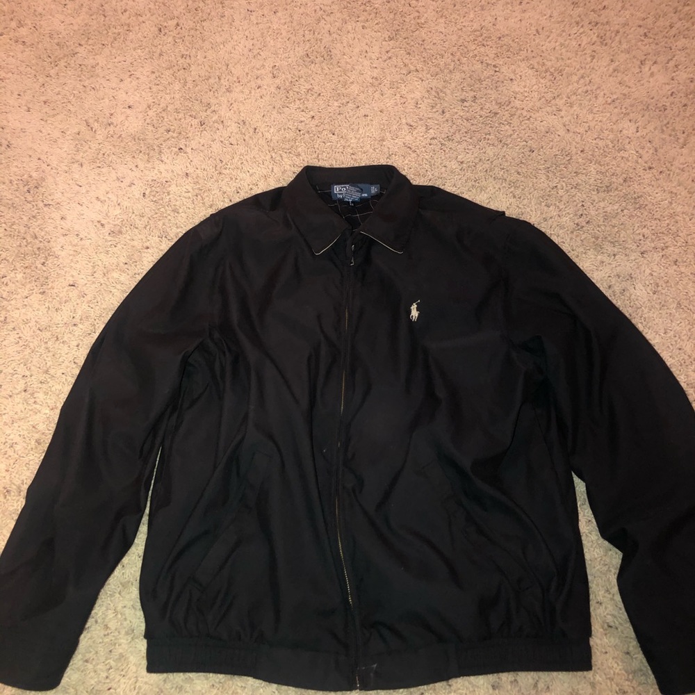 Black Polo Ralph Lauren Retro Jacket